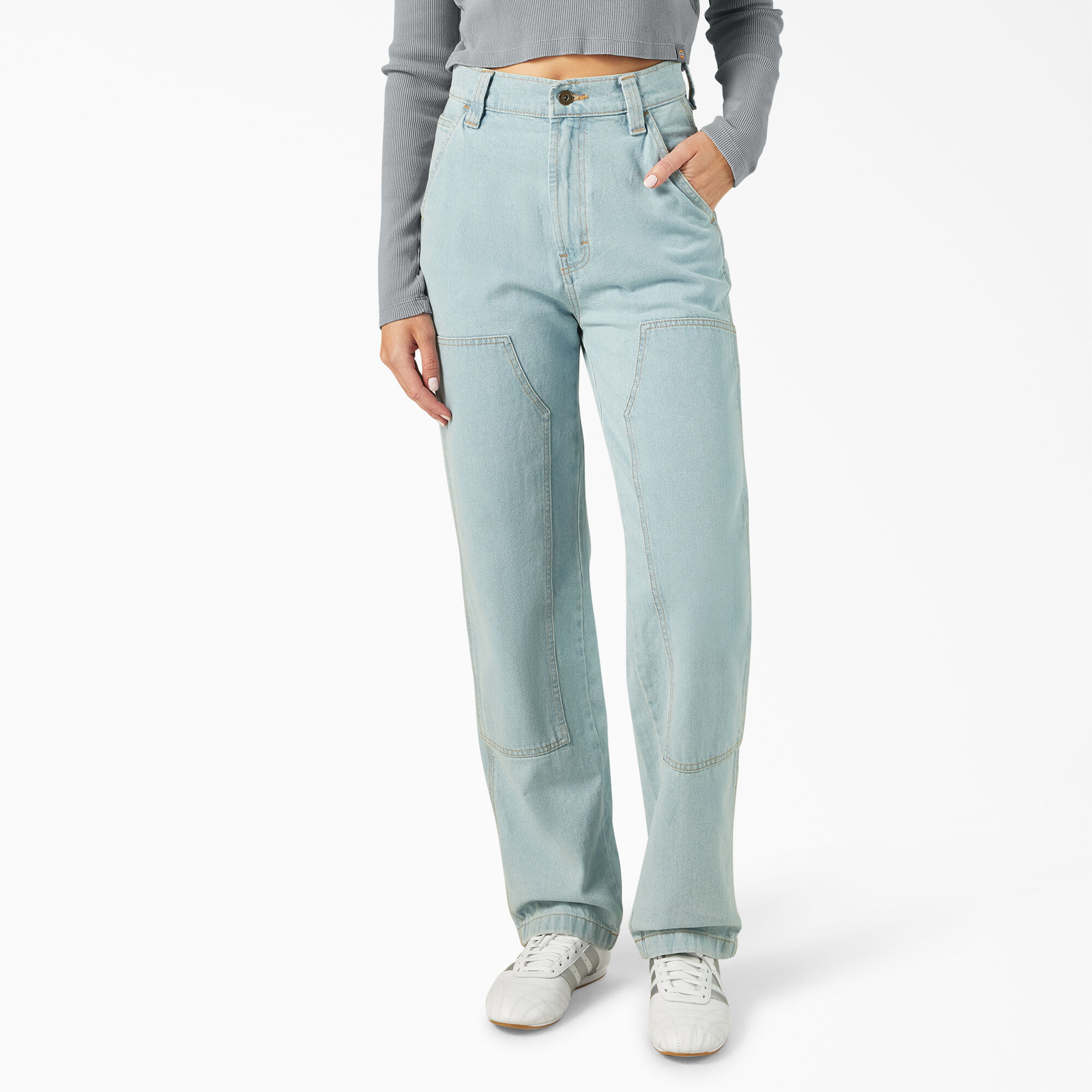 デニム・ジーパン DICKIES Woman Jeans Blue 1 DK0A4YPY K211 DICKIES: Jeans woman - Blue 1 | Dickies jeans DK0A4YPY