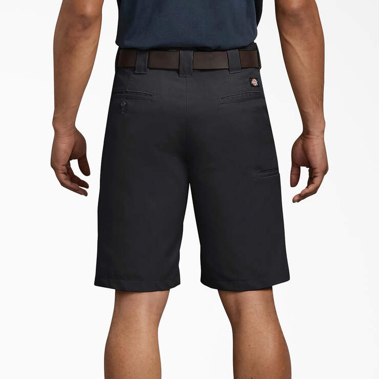 Regular Fit Work Shorts, 11" - Black (BK) image number 3