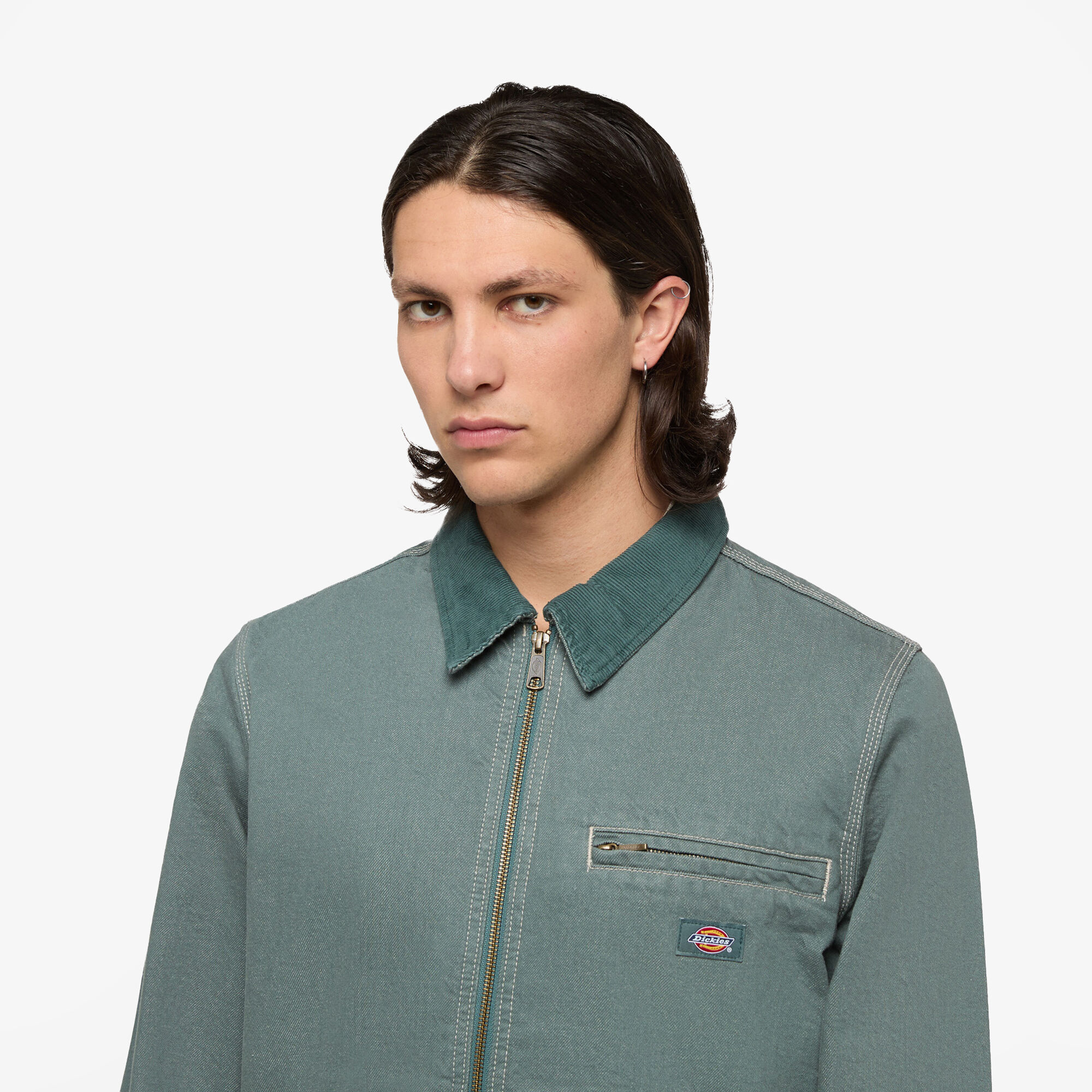 Flannel Lined Denim Jacket - Dickies US