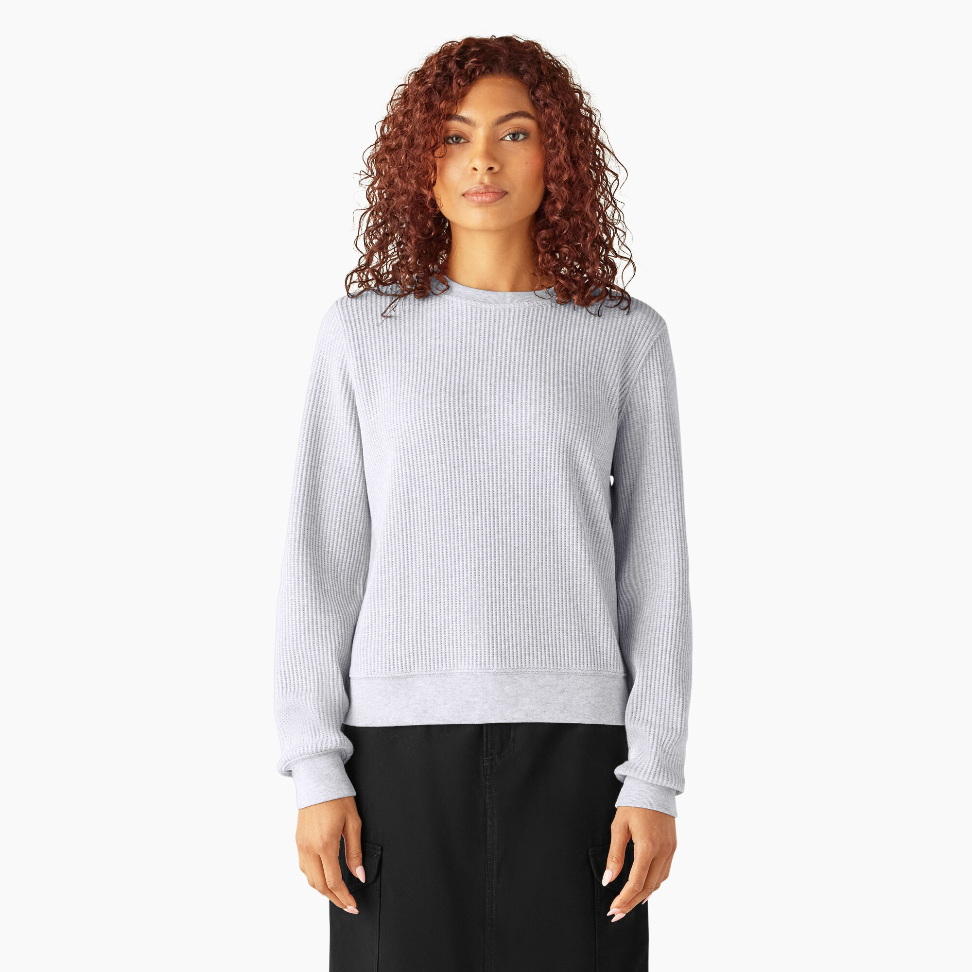 Womens thermal sweatshirt clearance