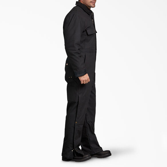 Sanded Duck Coveralls - Black &#40;BK&#41;