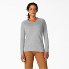 Women&#39;s Cooling Long Sleeve T-Shirt - Heather Gray &#40;HG&#41;