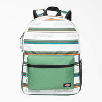 Retro Stripes Student Backpack - Linear Stripe Print (LSR)