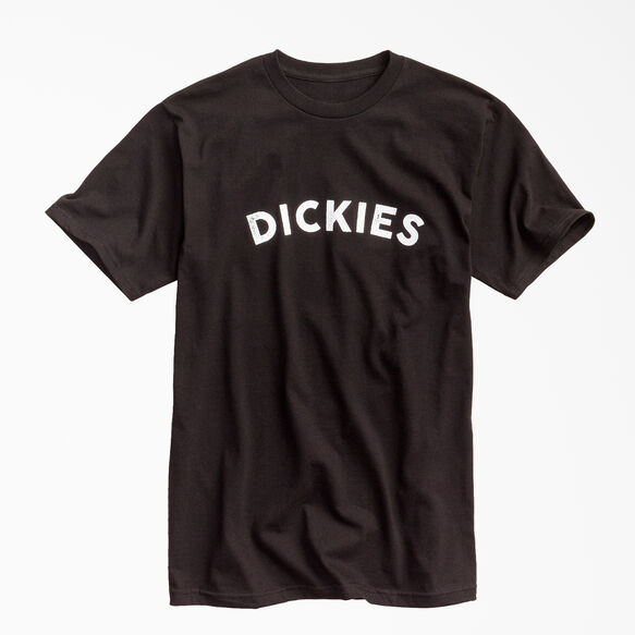 Block Text Graphic T-Shirt - Black (KBK)