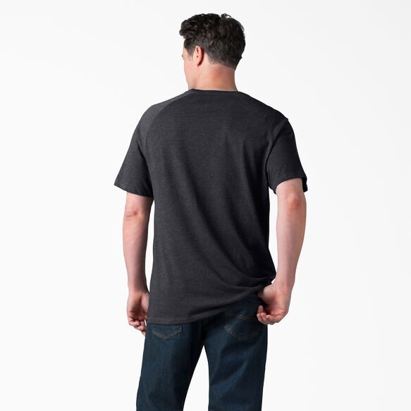 Cooling Short Sleeve Pocket T-Shirt - Heather Black &#40;KBH&#41;