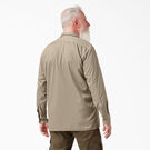 Relaxed Fit Long Sleeve Work Shirt - Desert Sand &#40;DS&#41;