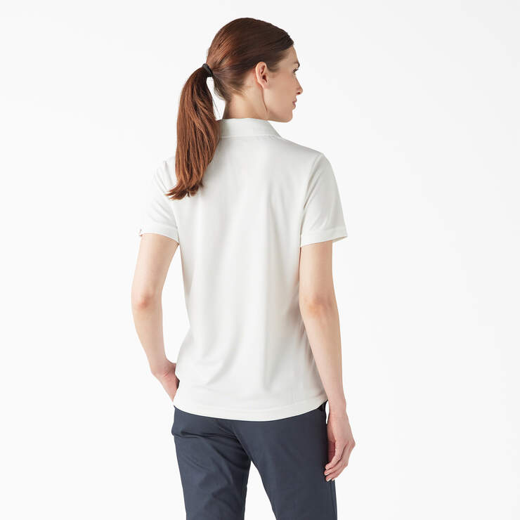 Women's Performance Polo Shirt - White (WH) image number 2