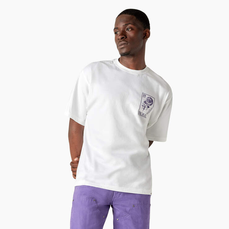 Garden Plain Graphic T-Shirt - White (WH) image number 2