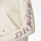 Women&#39;s Heavyweight Logo Sleeve Pullover - Antique White &#40;AW&#41;