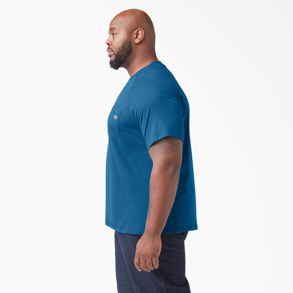 Cooling Short Sleeve Pocket T-Shirt - Vallarta Blue &#40;V2B&#41;