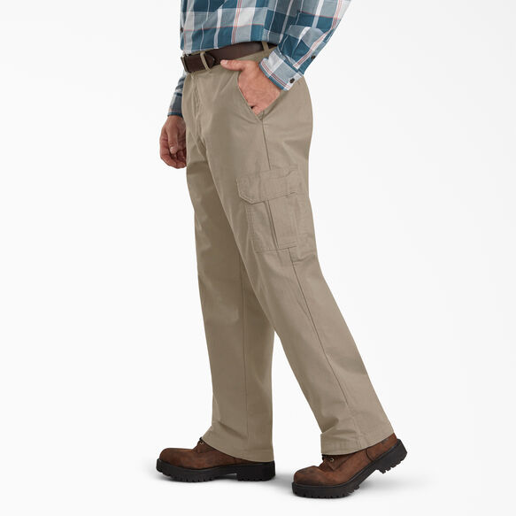 Regular Fit Ripstop Cargo Pants - Desert Khaki &#40;RDS&#41;