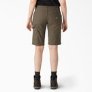 Women&rsquo;s Duck Carpenter Shorts, 11&quot; - Rinsed Moss Green &#40;RMS&#41;