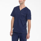 Men&#39;s Gen Flex V-Neck Scrub Top - Navy Blue &#40;NVY&#41;