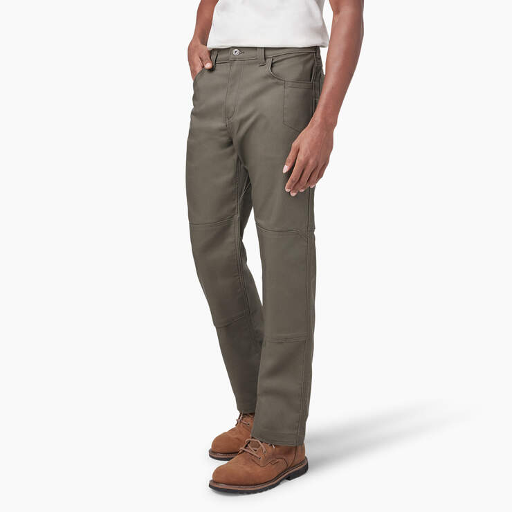 FLEX DuraTech Relaxed Fit Duck Pants - Moss Green (MS) image number 3