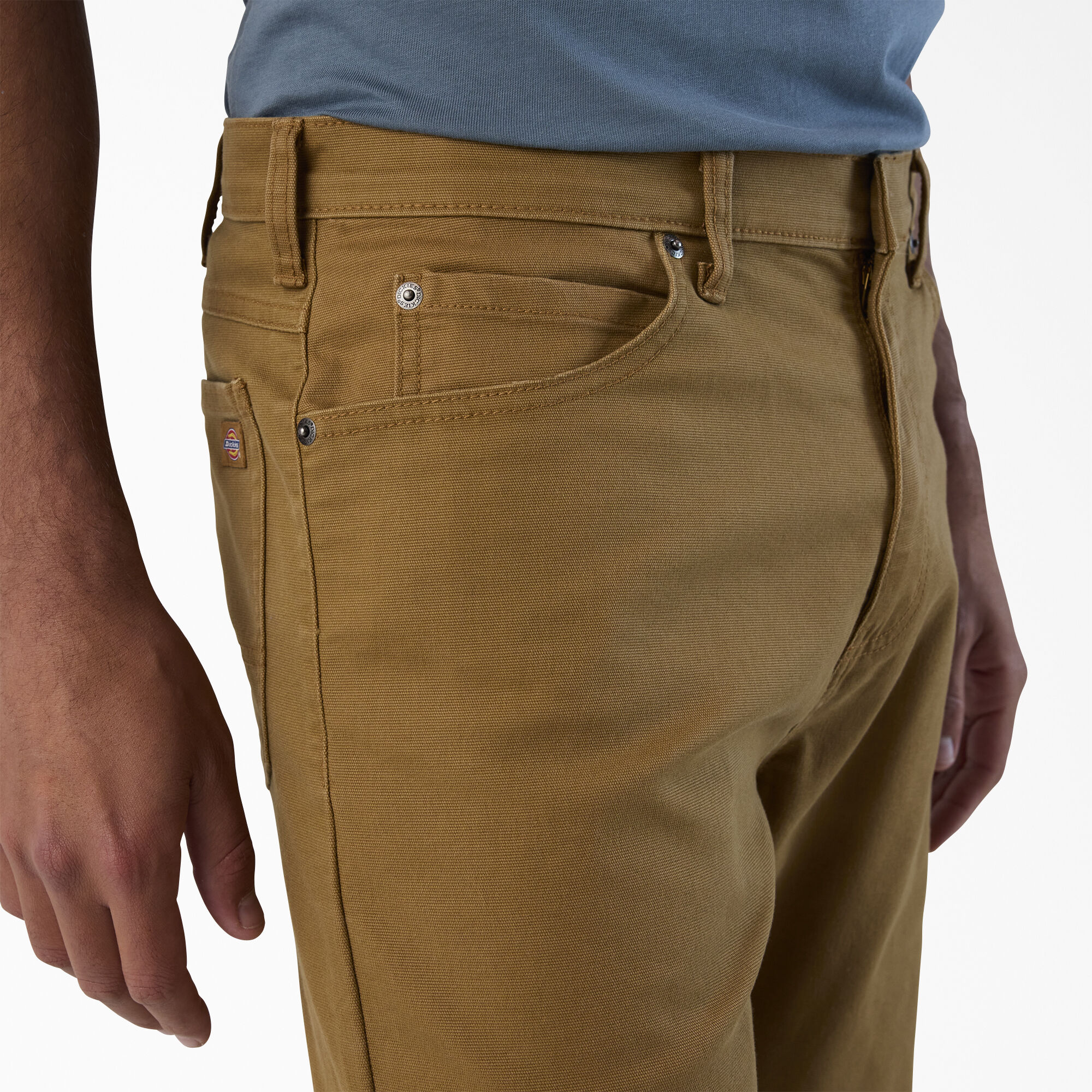FLEX 5-Pocket Duck Canvas Shorts, 11