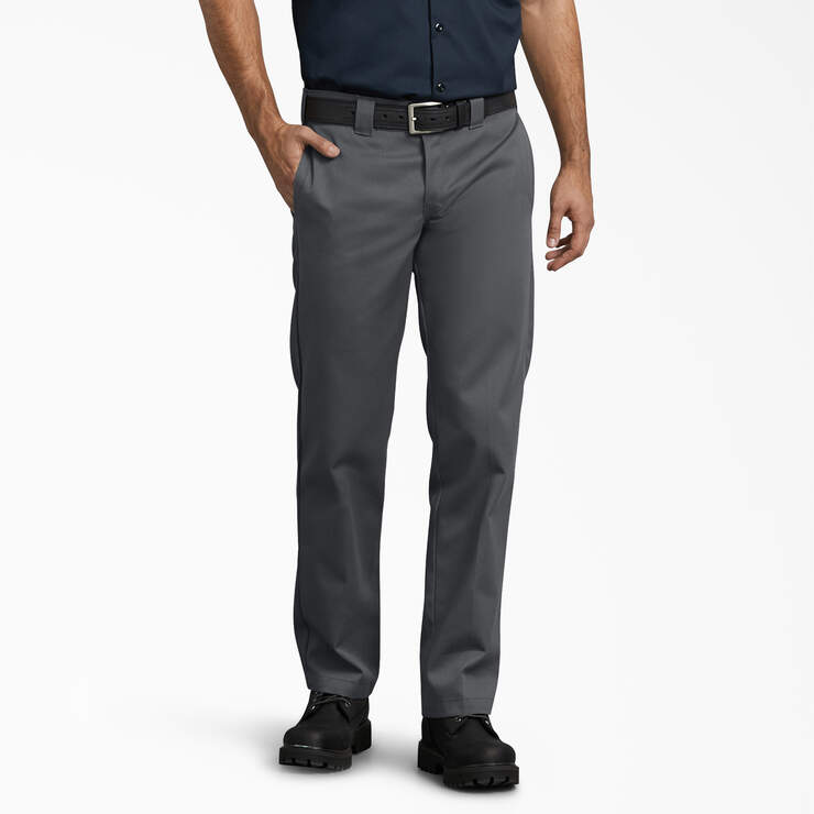 873 Slim Fit Work Pants - Charcoal Gray (CH) image number 1