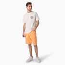 Stonewashed Duck Carpenter Shorts, 11&quot; - Stonewashed Papaya Smoothie &#40;SPS&#41;