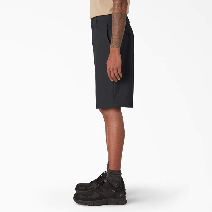 Cooling Active Waist Shorts, 11" - Black (BK) image number 3