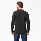 Tri-Color Logo Graphic Long Sleeve T-Shirt - Black &#40;KBK&#41;