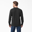 Tri-Color Logo Graphic Long Sleeve T-Shirt - Black &#40;KBK&#41;