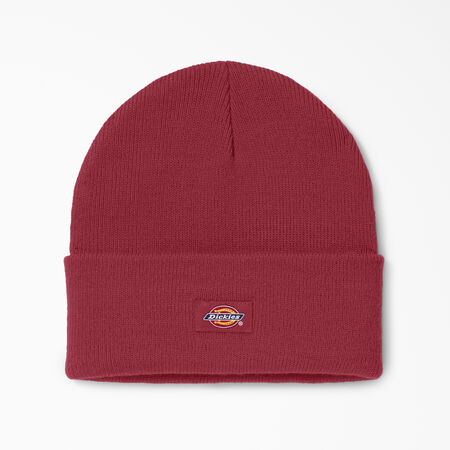 Cuffed Knit Beanie - English Red &#40;ER&#41;