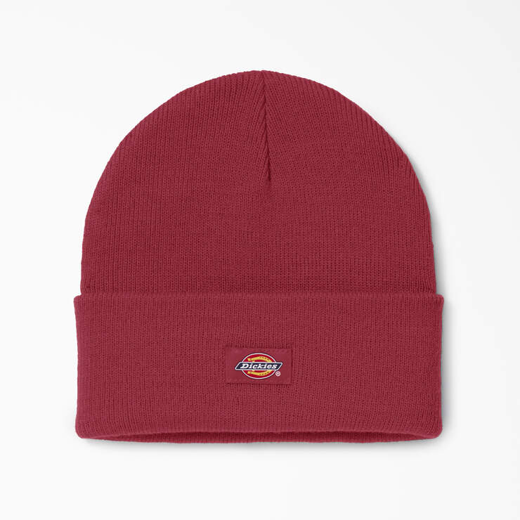 Cuffed Knit Beanie - English Red (ER) image number 1