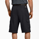 Loose Fit Work Shorts, 13&quot; - Rinsed Black &#40;RBK&#41;