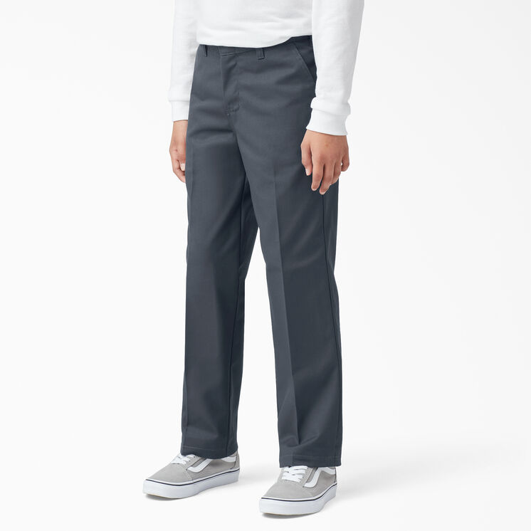Boys&#39; Classic Fit Pants, 4-20 - Charcoal Gray &#40;CH&#41;