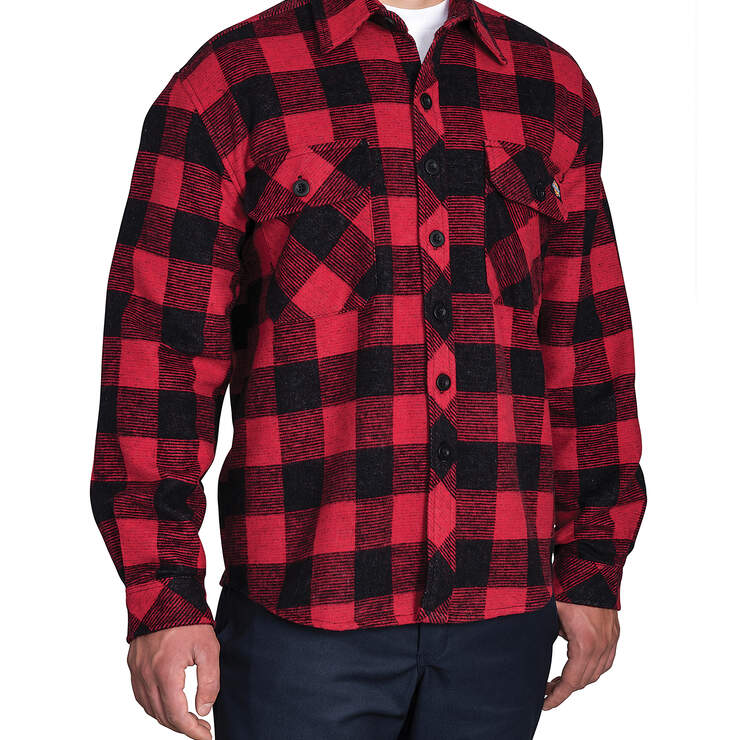 Doe Skin Shirt - RED PLAID CANADA F14M801 (CPBE (R47) image number 1
