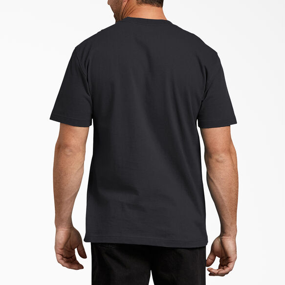 Short Sleeve Heavyweight Crew Neck T-Shirt - Black &#40;BK&#41;