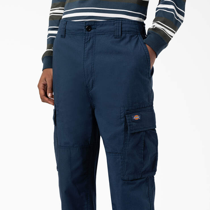 Eagle Bend Relaxed Fit Double Knee Cargo Pants - Airforce Blue (AF) image number 4