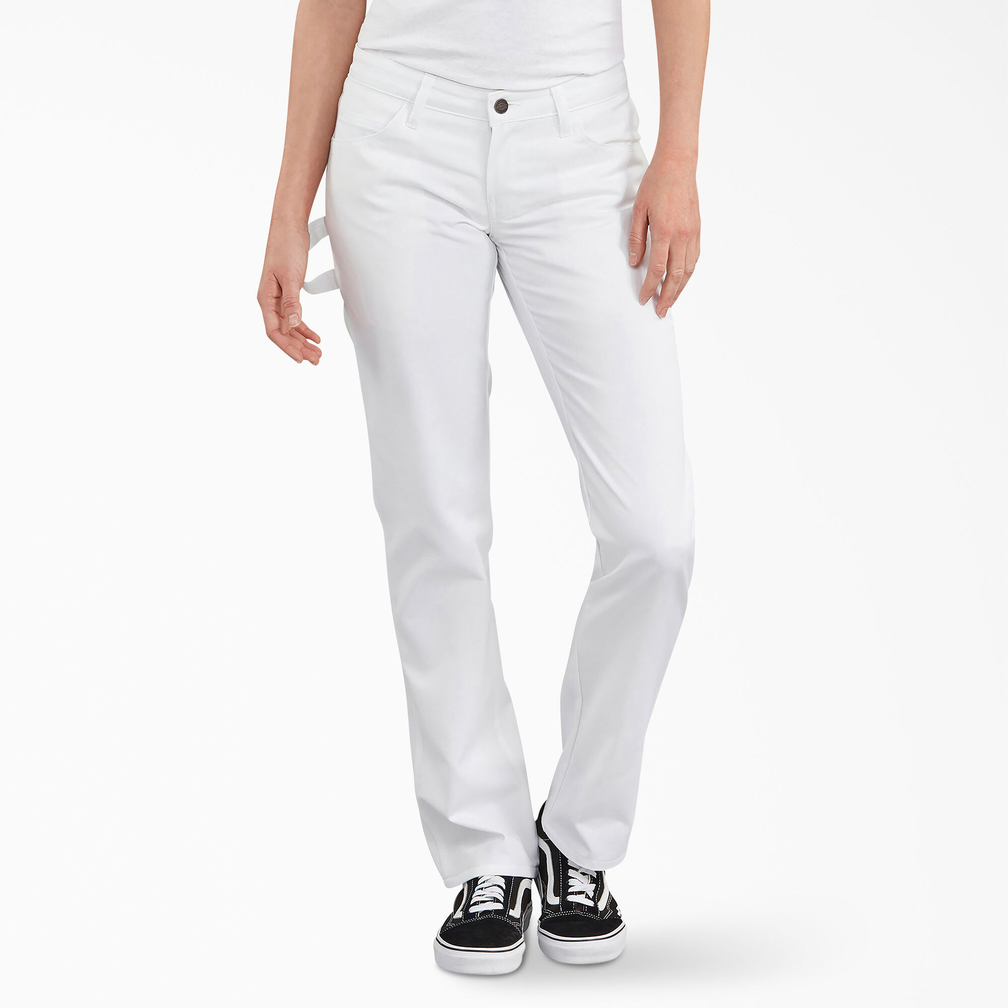 white dickies pants womens