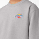 Fleece Embroidered Chest Logo Sweatshirt - Heather Gray &#40;HG&#41;