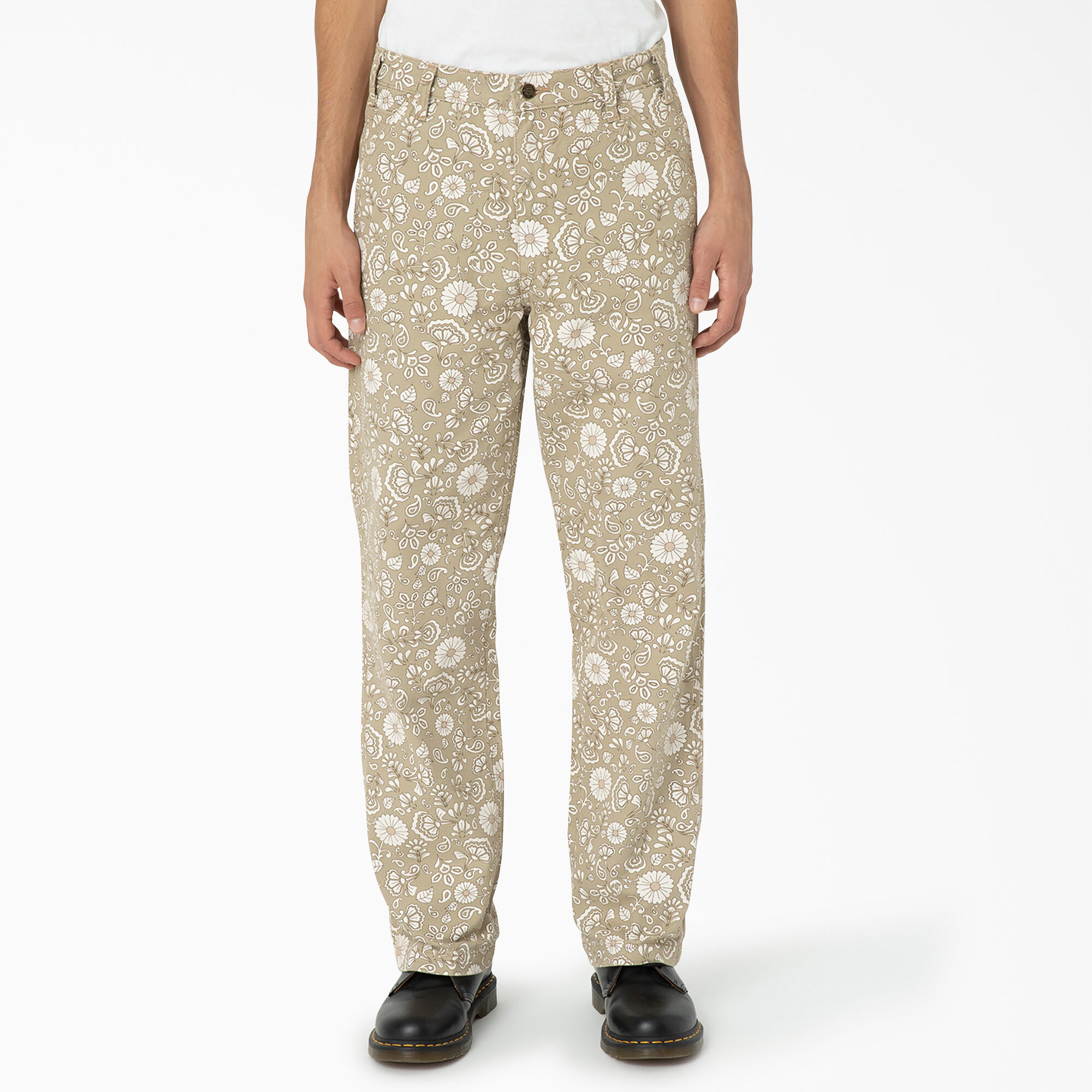 Printed pants women cheap