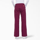 Women&#39;s EDS Signature Flare Leg Cargo Scrub Pants - Wine &#40;WIN&#41;