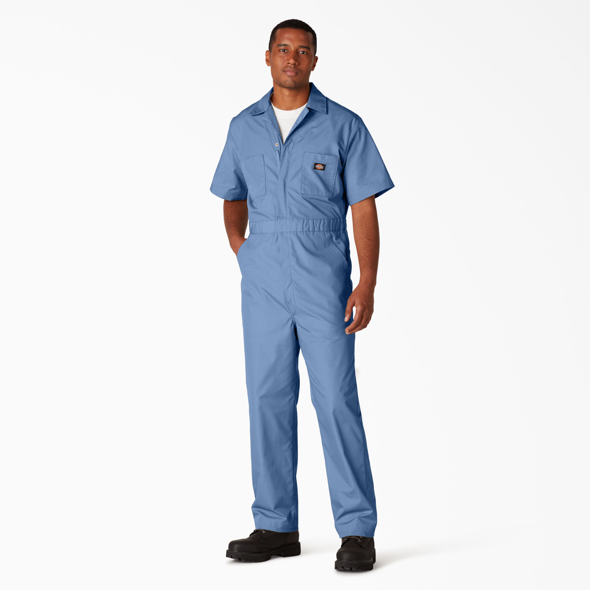 Short Sleeve Coveralls For Men , Medium