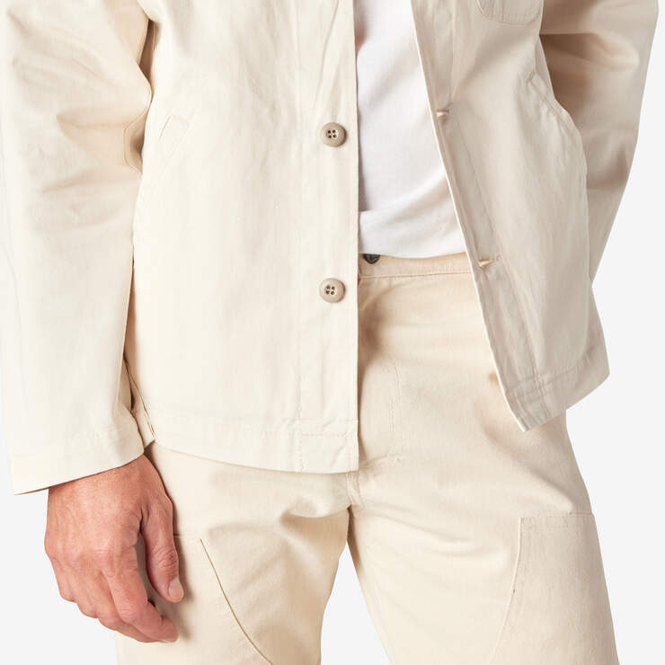 Dickies 1922 Drop Shoulder Shirt Jacket - Rinsed Natural (RNT) image number 9