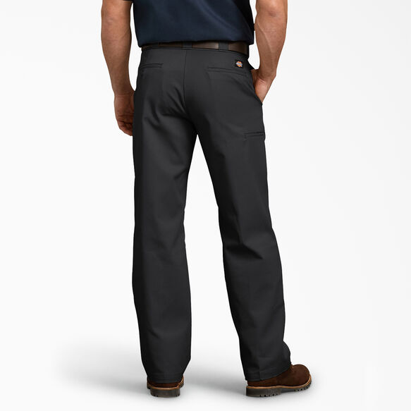Relaxed Fit Double Knee Work Pants - Black &#40;BK&#41;