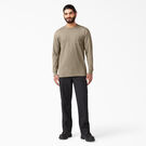 Heavyweight Long Sleeve Pocket T-Shirt - Desert Sand &#40;DS&#41;
