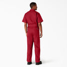Short Sleeve Coveralls - Red &#40;RD&#41;