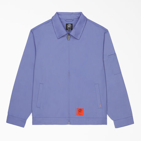 Brain Dead Dyed Eisenhower Jacket - Lavender &#40;LAV&#41;