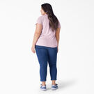 Women&#39;s Plus Short Sleeve V-Neck T-Shirt - Mauve Shadows &#40;VS&#41;