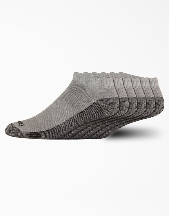 Dri-Tech No Show Socks, 6-Pack - Gray &#40;GY&#41;