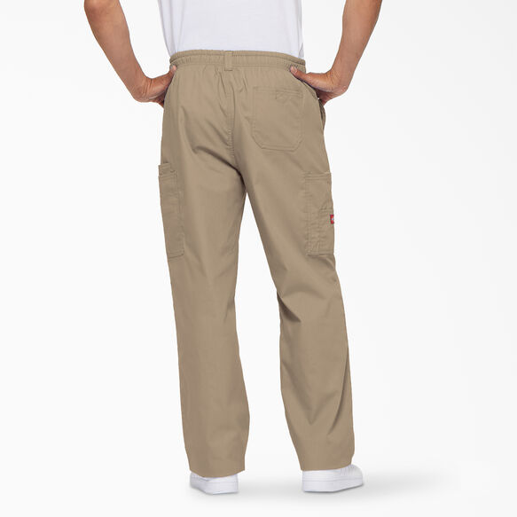 Men&#39;s EDS Signature Cargo Scrub Pants - Khaki &#40;KHA&#41;