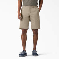 Relaxed Fit Work Shorts, 11" - Desert Sand (DS)