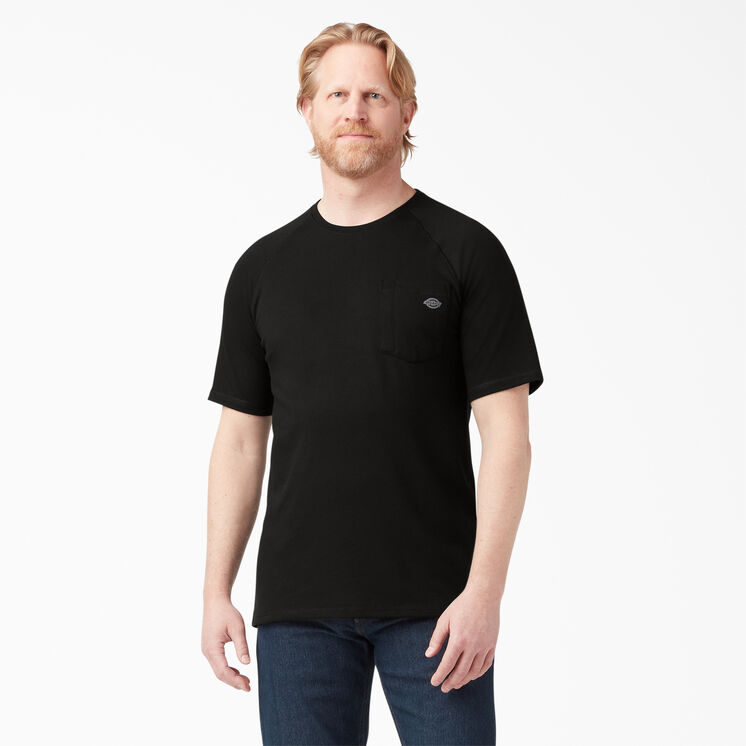 Cooling Short Sleeve Pocket T-Shirt - Black &#40;BK&#41;