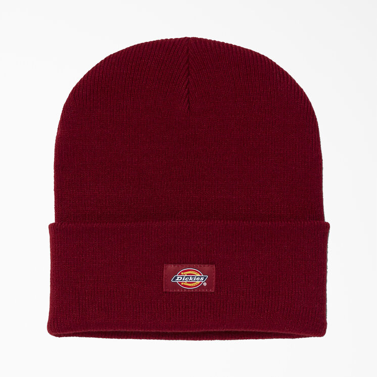 Cuffed Knit Beanie - Aged Brick &#40;ZGI&#41;