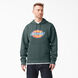 Water Repellent Tri-Color Logo Hoodie - Lincoln Green &#40;LN&#41;