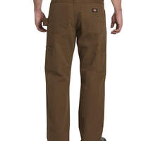 Relaxed Fit Straight Leg Double Front Duck Jeans - Rinsed Timber Brown (RTB)