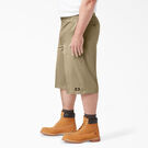 Loose Fit Multi-Use Pocket Work Shorts, 15&quot; - Khaki &#40;KH&#41;